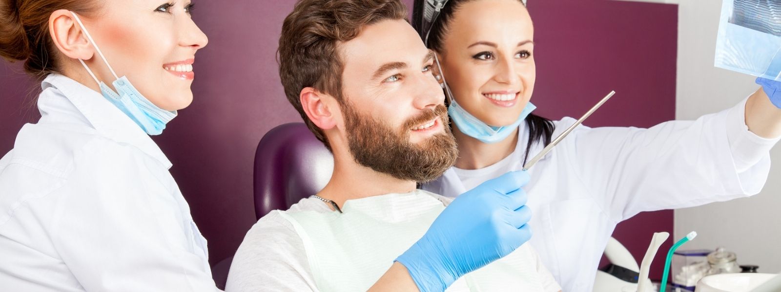 Dental patient with two dentists